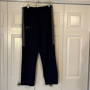 Men's Under Armour loose fit ColdGear navy blue sweatpants
